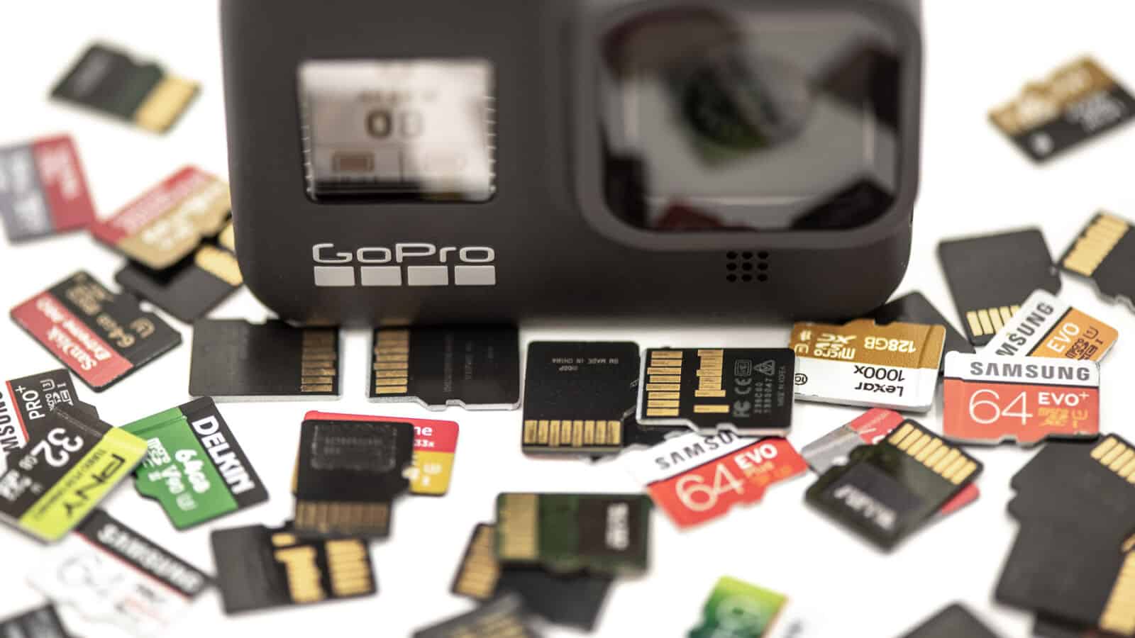 go pro hero8 sd cards